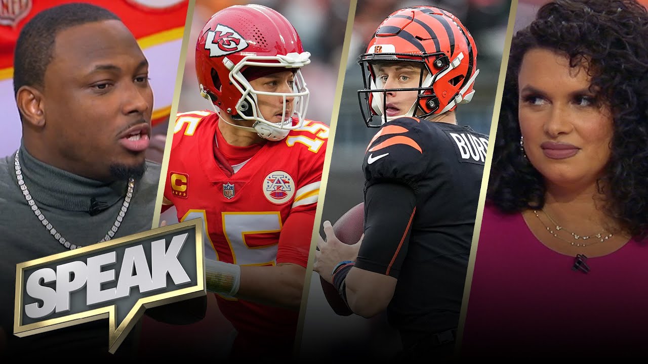 More confident in Joe Burrow or Patrick Mahomes in the AFC Championship Game? | NFL | SPEAK