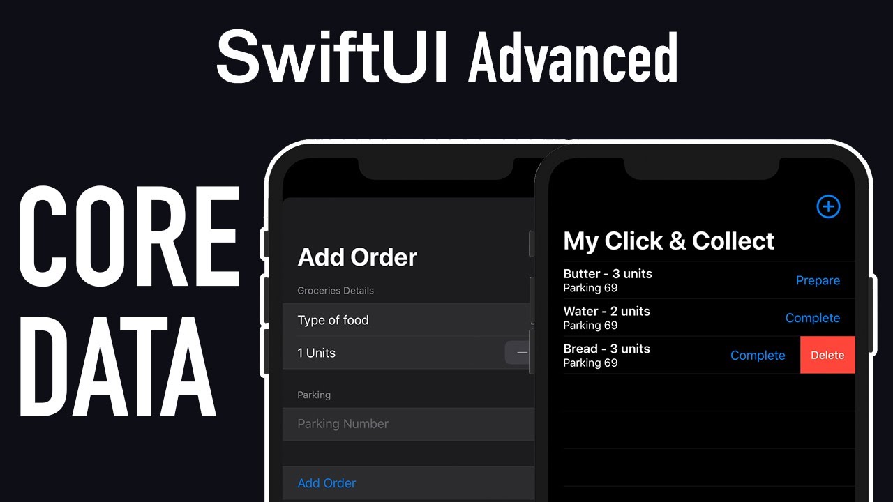 SwiftUI Advanced: How to save and load persistent data using Core Data?