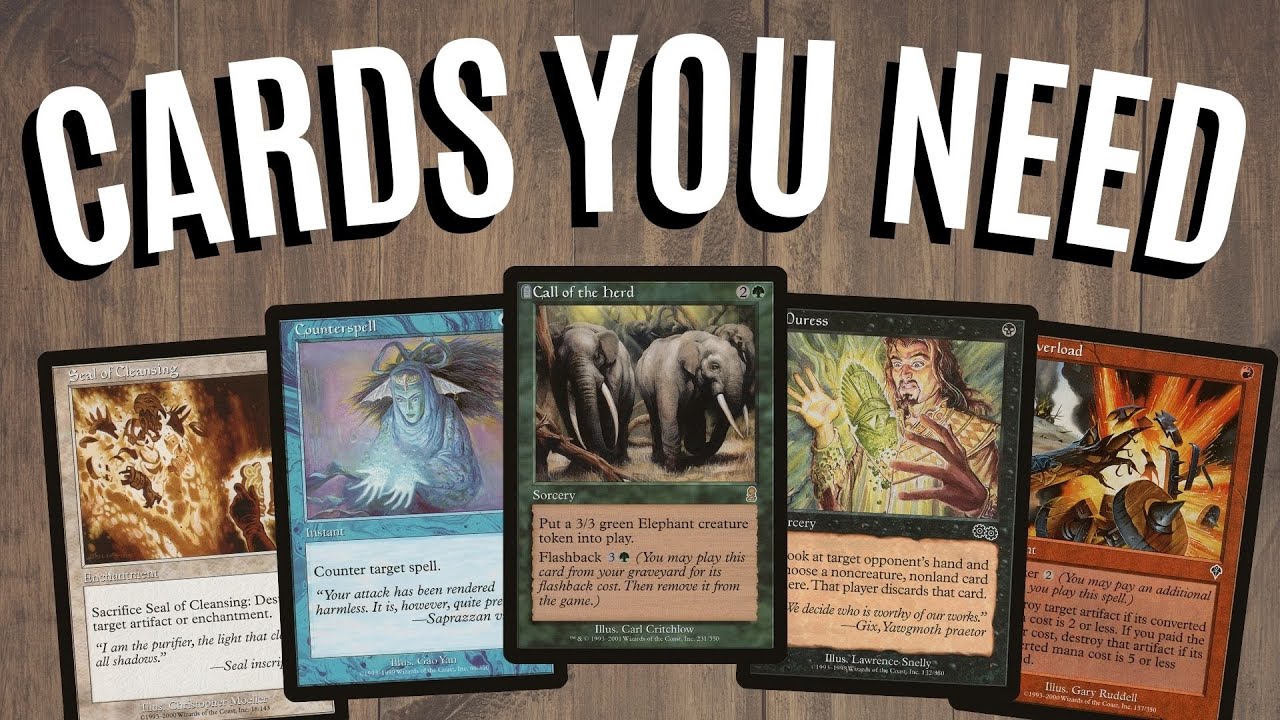 ДО-МОДЕРН MTG: ЛУЧШИЕ/САМЫЕ ИГРАЙТЕЩИЕ КАРТЫ