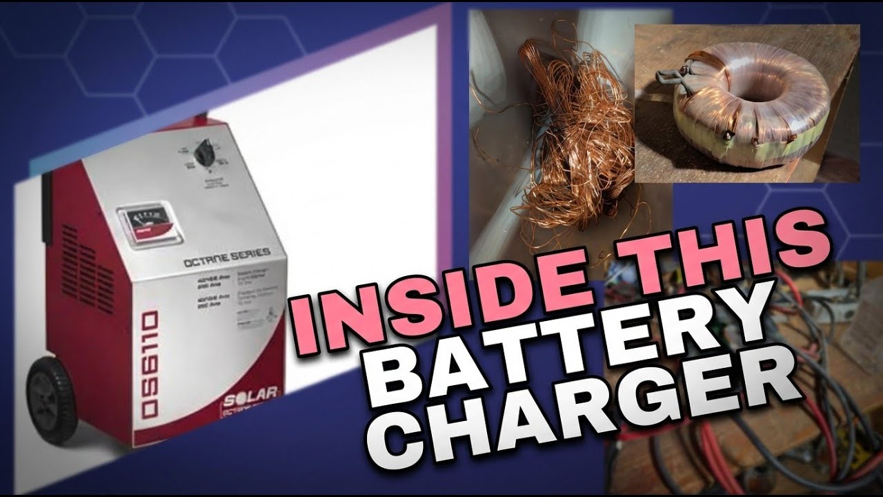 Solar Octane Series OS6110 Battery Charger - The Guts