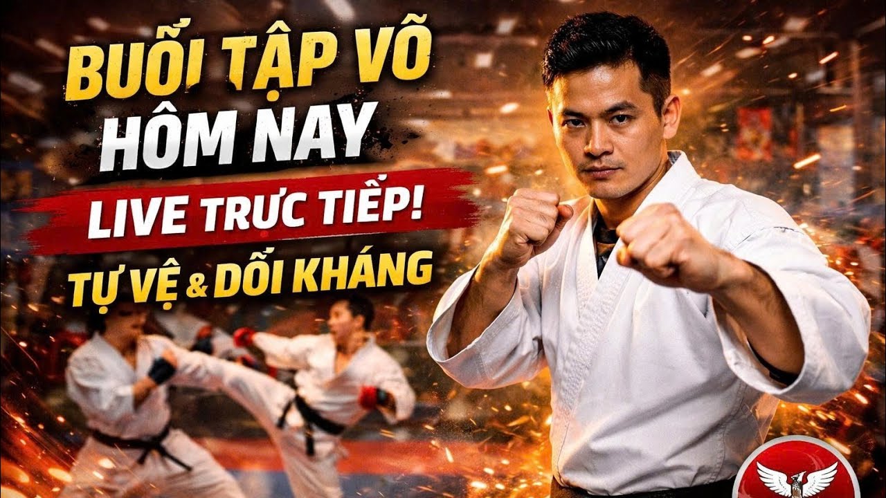 Buổi Tập Đấu Karate Cơ Bản | Võ Đường Anh Vũ – Tự Vệ Thực Chiến