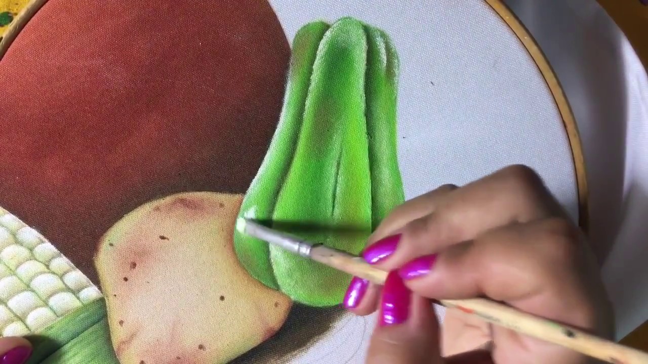 Pintura En Tela Molito De Olla # 5 Con Cony