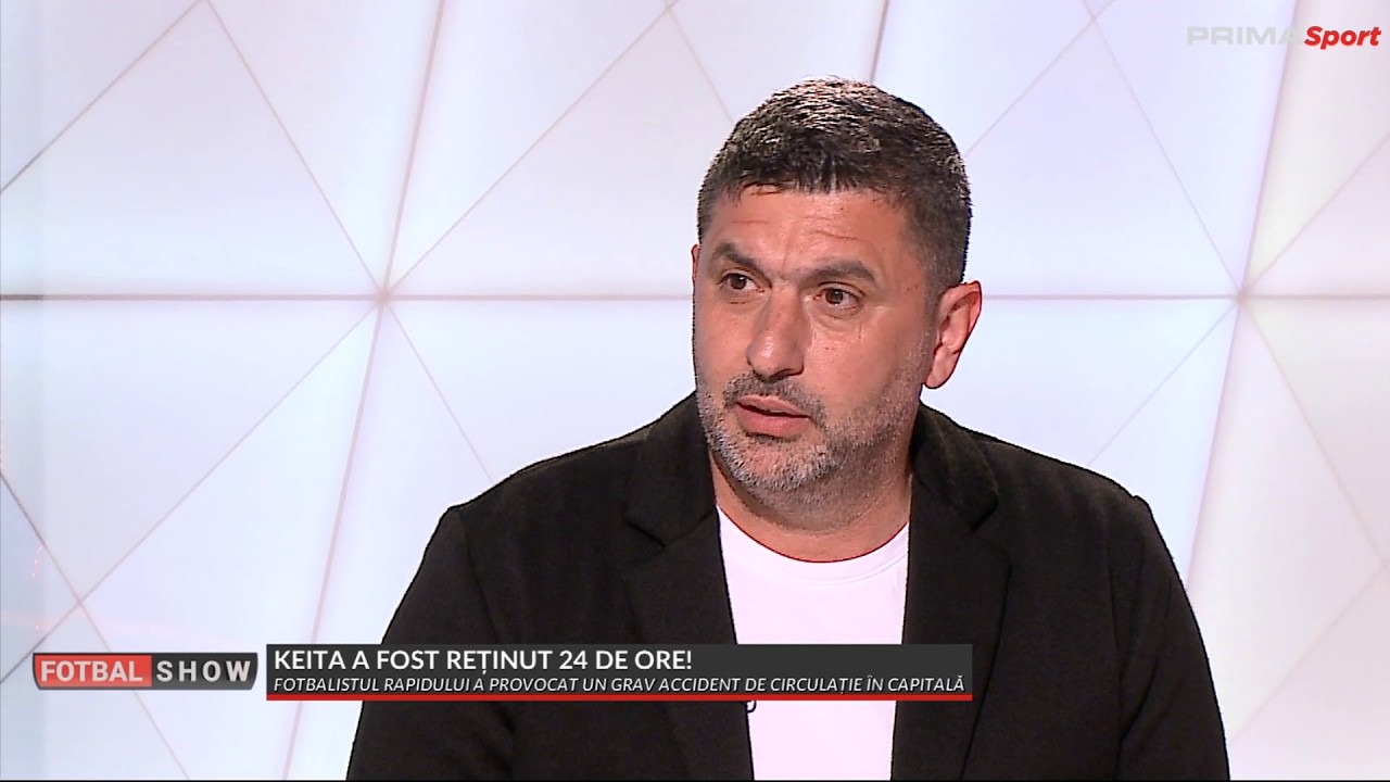 Rapidistul Keita, reținut pentru 24 de ore. Baciu: 