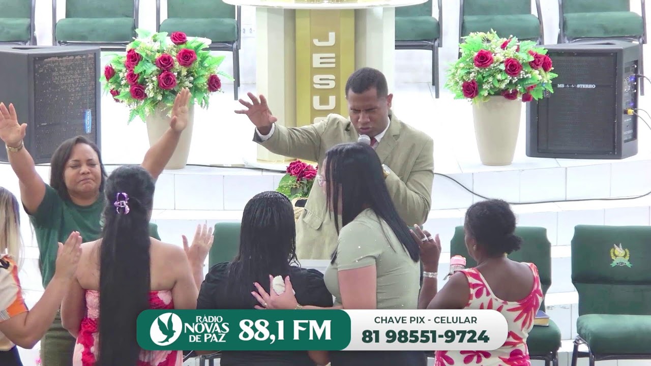 Culto de Consagração - Cenáculo Novas de paz da Cruz Cabugá