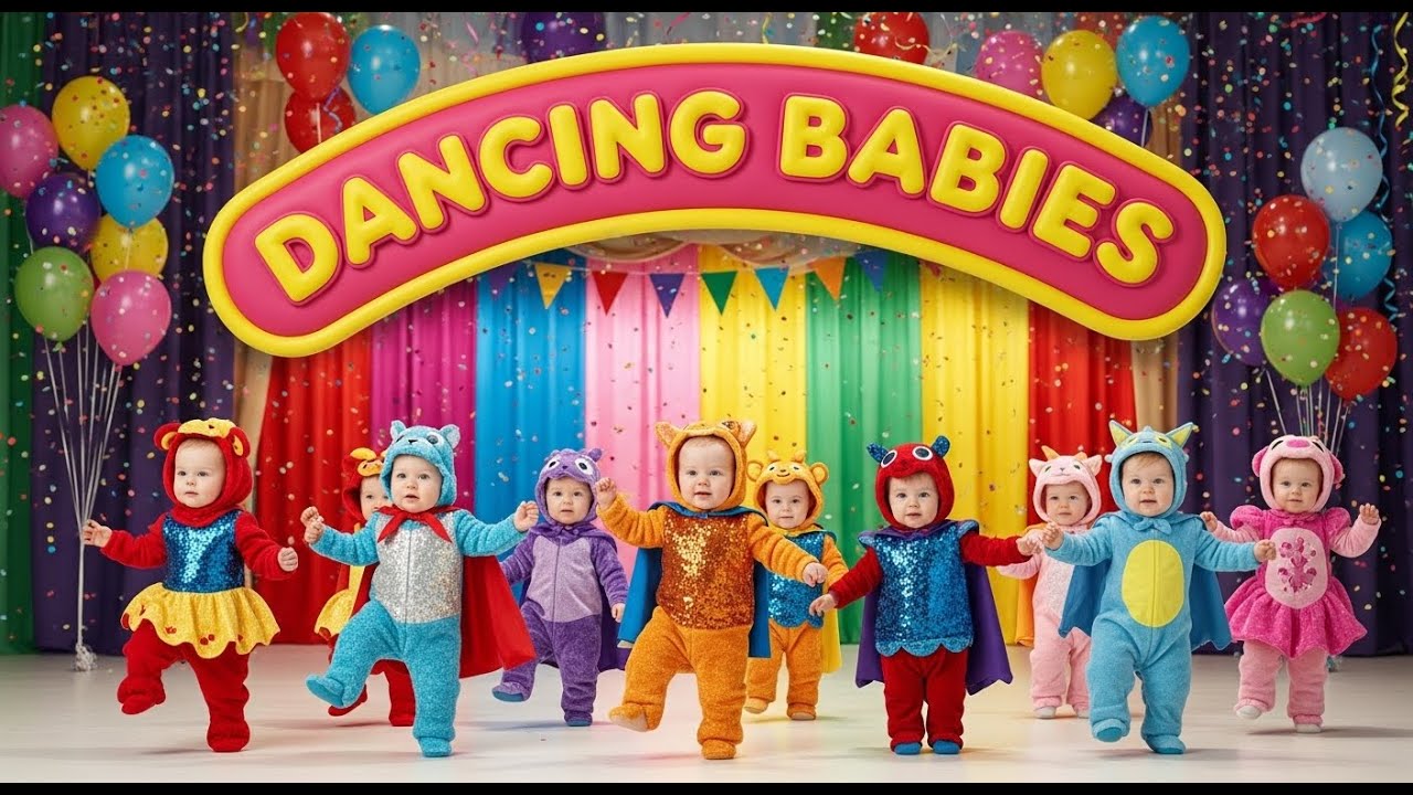 Happy Music | Fun Kids Music | Funny Kids Videos | Kids & Babies Rhymes | Kidsparty