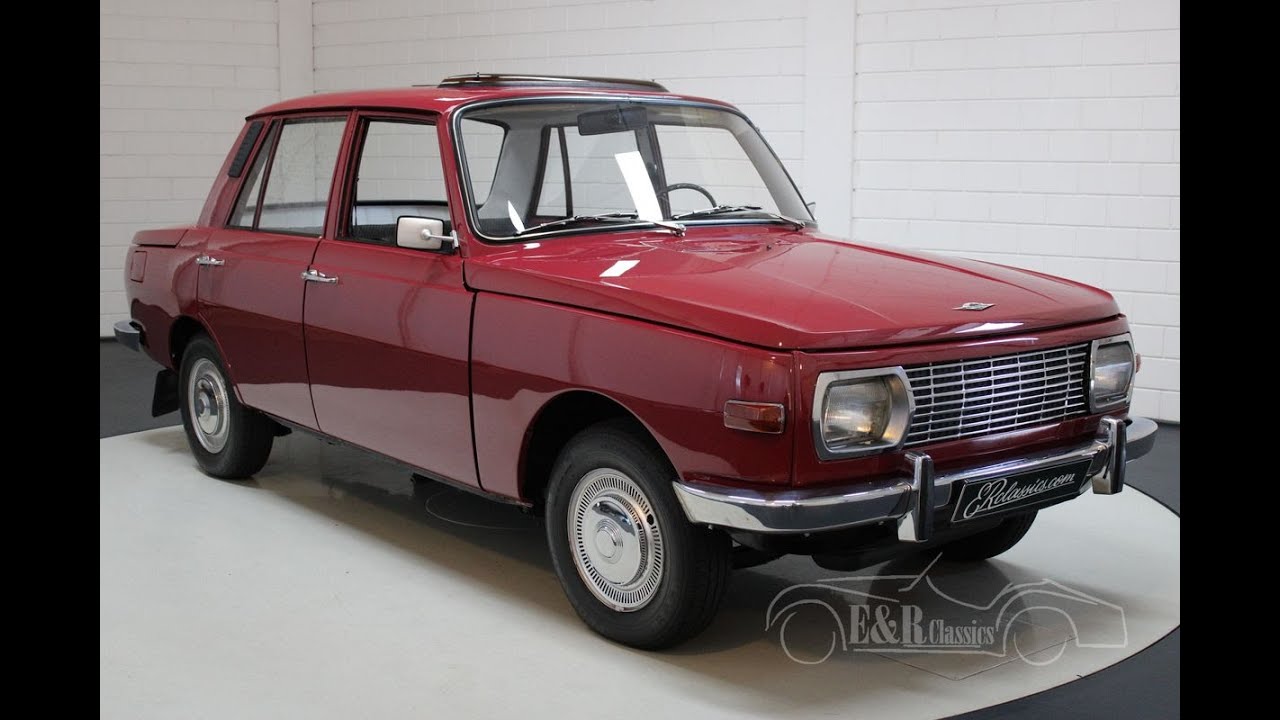 Wartburg 353 restored, sunroof 1971-VIDEO- www.ERclassics.com