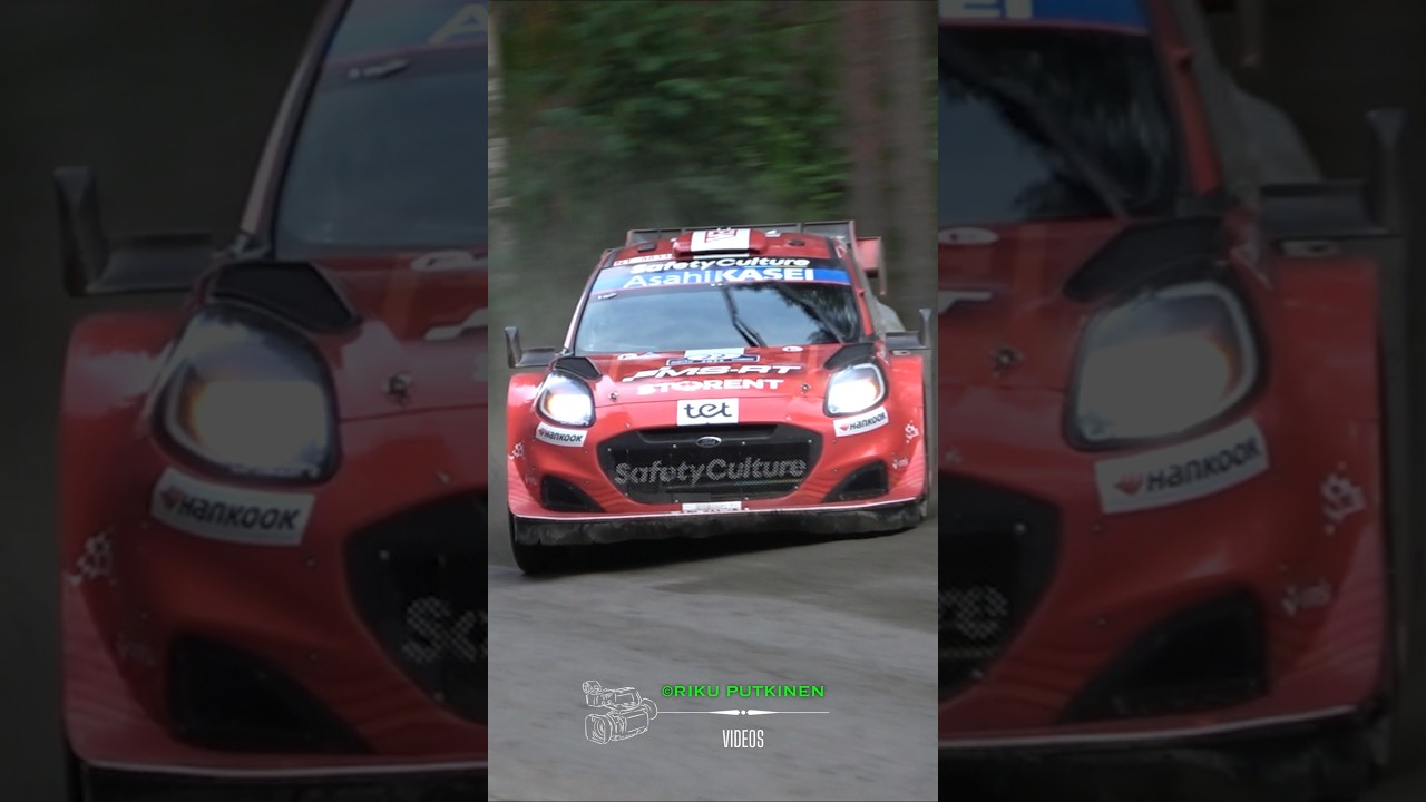 High Speed Jumps and Slides in Secto Rally Finland 2025 