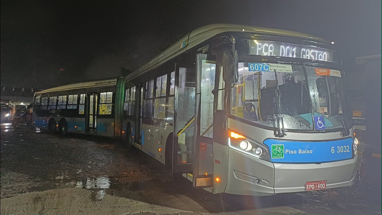 CAIU UM POSTE DESVIO DOS ÔNIBUS NA SAÍDA DA GARAGEM - EMBARQUE NA MINHA VIAGEM (EP-224)