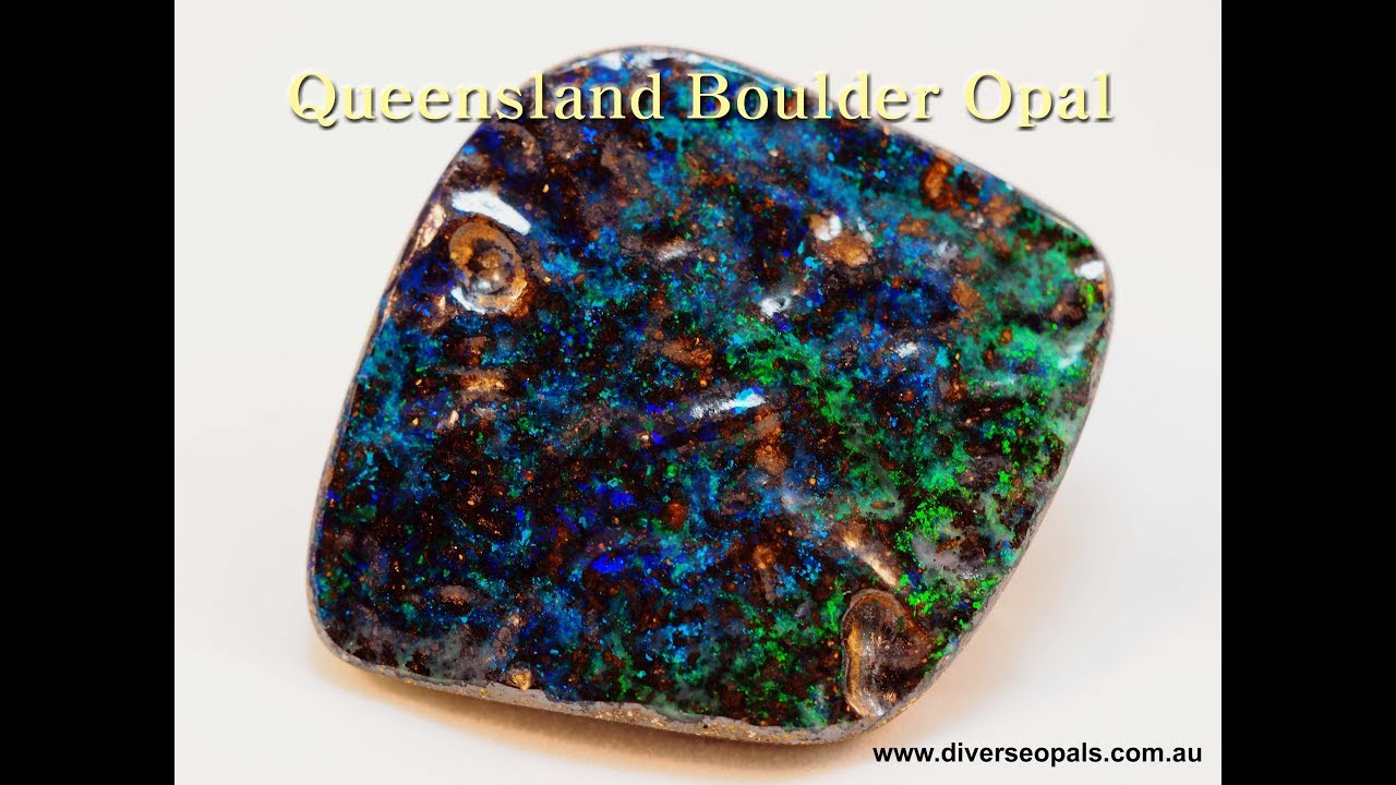 Queensland Boulder Opal Polishing Process