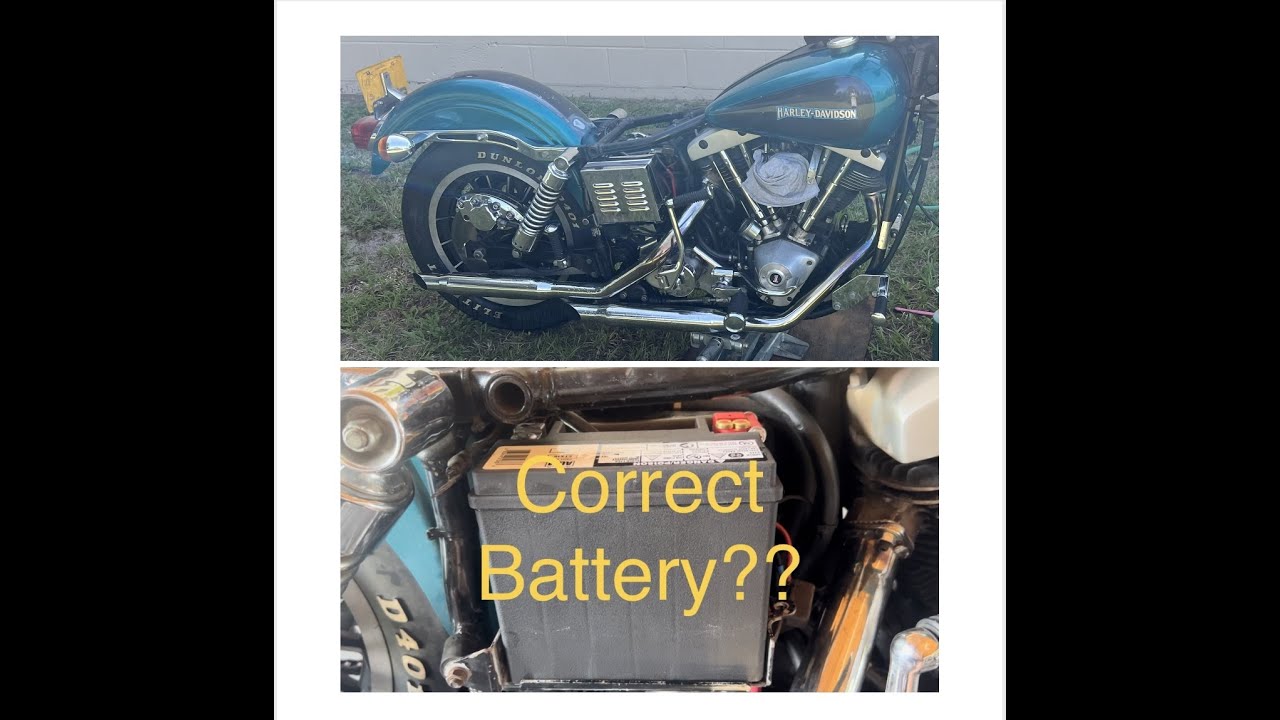 Finding The Right Fit Battery for 1978 FXS Lowrider Shovelhead, Part 6