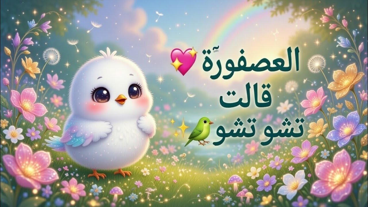🤗🕊️Chuchu Chuchu Bird Song🤗🕊️ | تغرد العصفورة تشو تشو | Arabic Version | Baby Nasheed