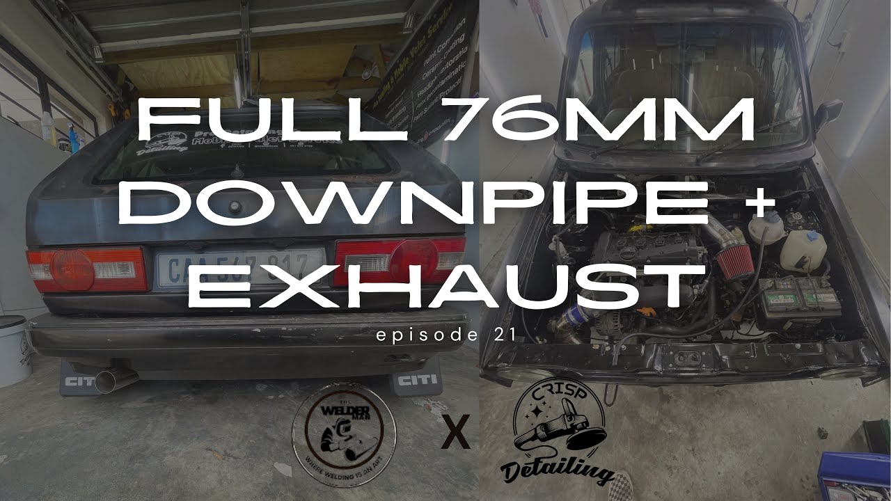 The Welder Man | Intercooler Piping | Full Custom SS 76mm Downpipe & Exhaust | 1.8t20V | EP21