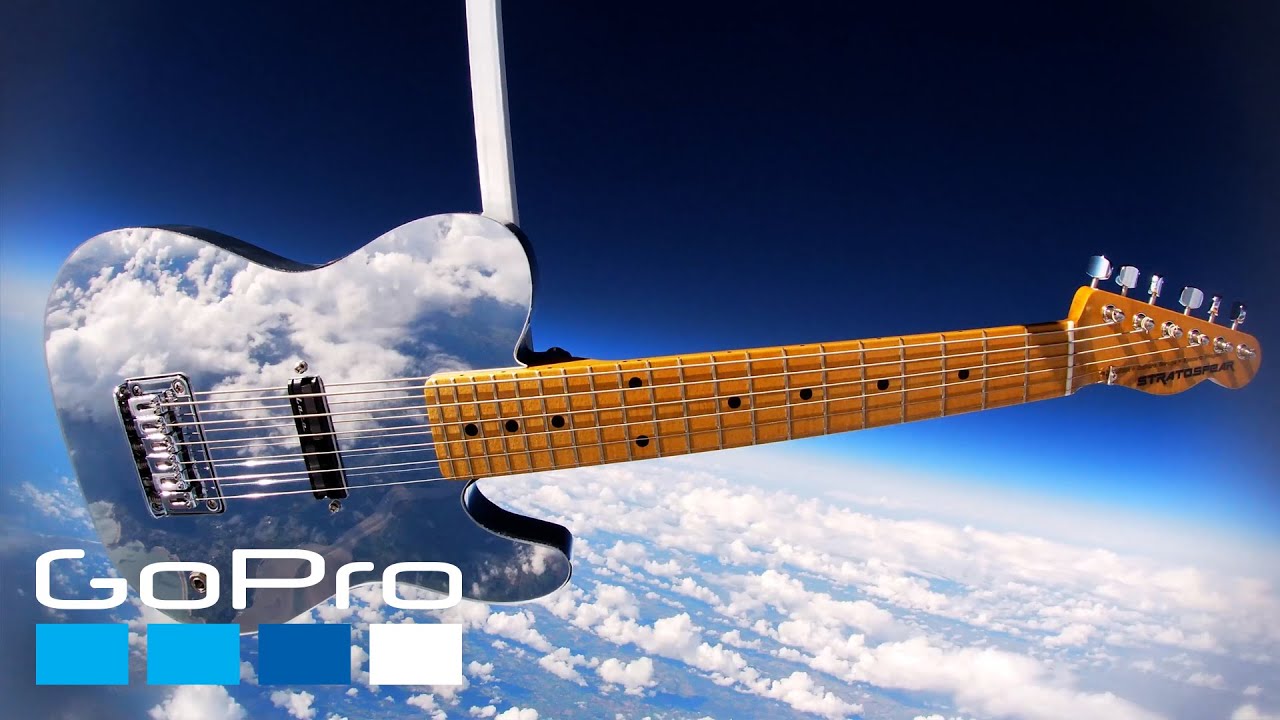 GoPro: Sending a Guitar to Space | World-First Live Music Performance (