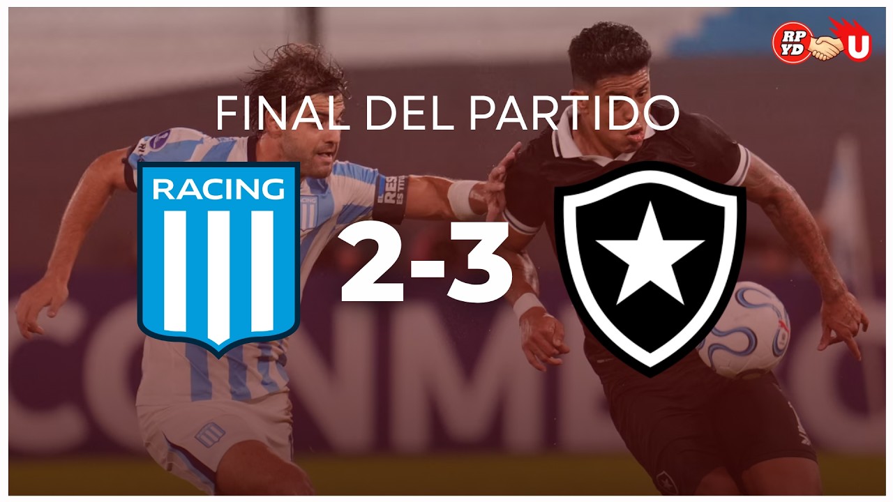 🔴 RACING VS BOTAFOGO EN VIVO - SUDAMERICANA 2026 | 📺 UNIVERSO TV