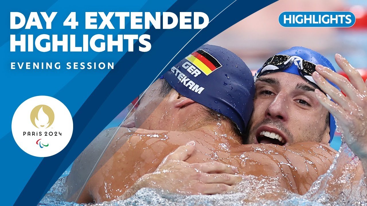 Day 4 Extended Highlights - Evening Session | Paris 2024 Paralympic Games ❤️💙💚