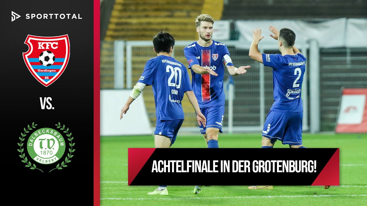 Nächster Sieg im Pokal für den KFC? | KFC Uerdingen - TVD Velbert | Niederrheinpokal