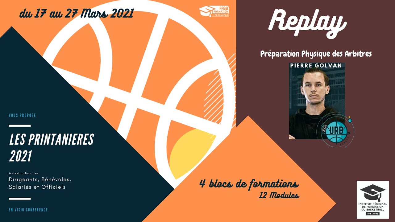 [PrintanièresBZH 2021] Préparation Physique des arbitres par Pierre GOLVAN (URB)