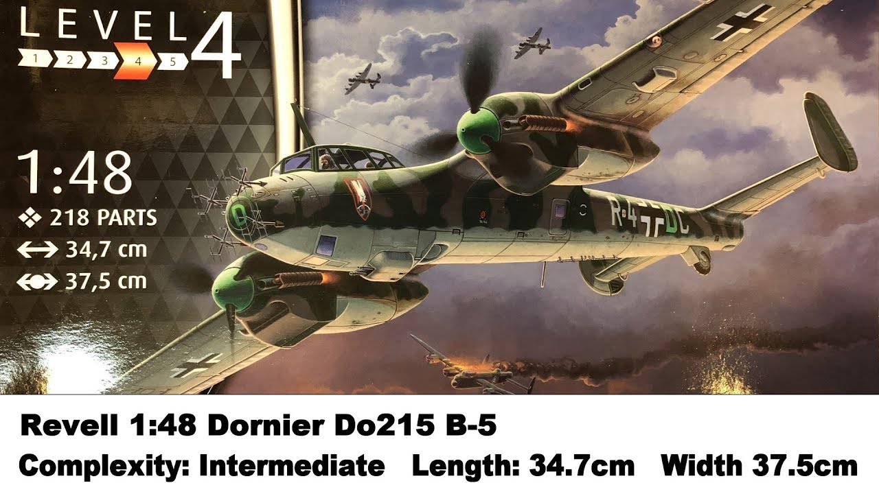 Revell 1:48 Dornier Do215 B-5 Kit Review