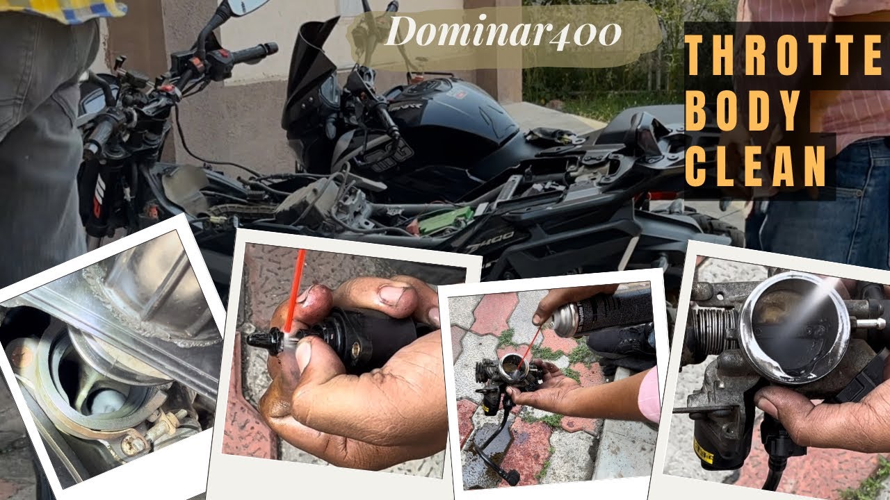 dominar400 All Bike Issu throttle body clean part2 stepper motor,fuel injector,tps sensor,tps sensor