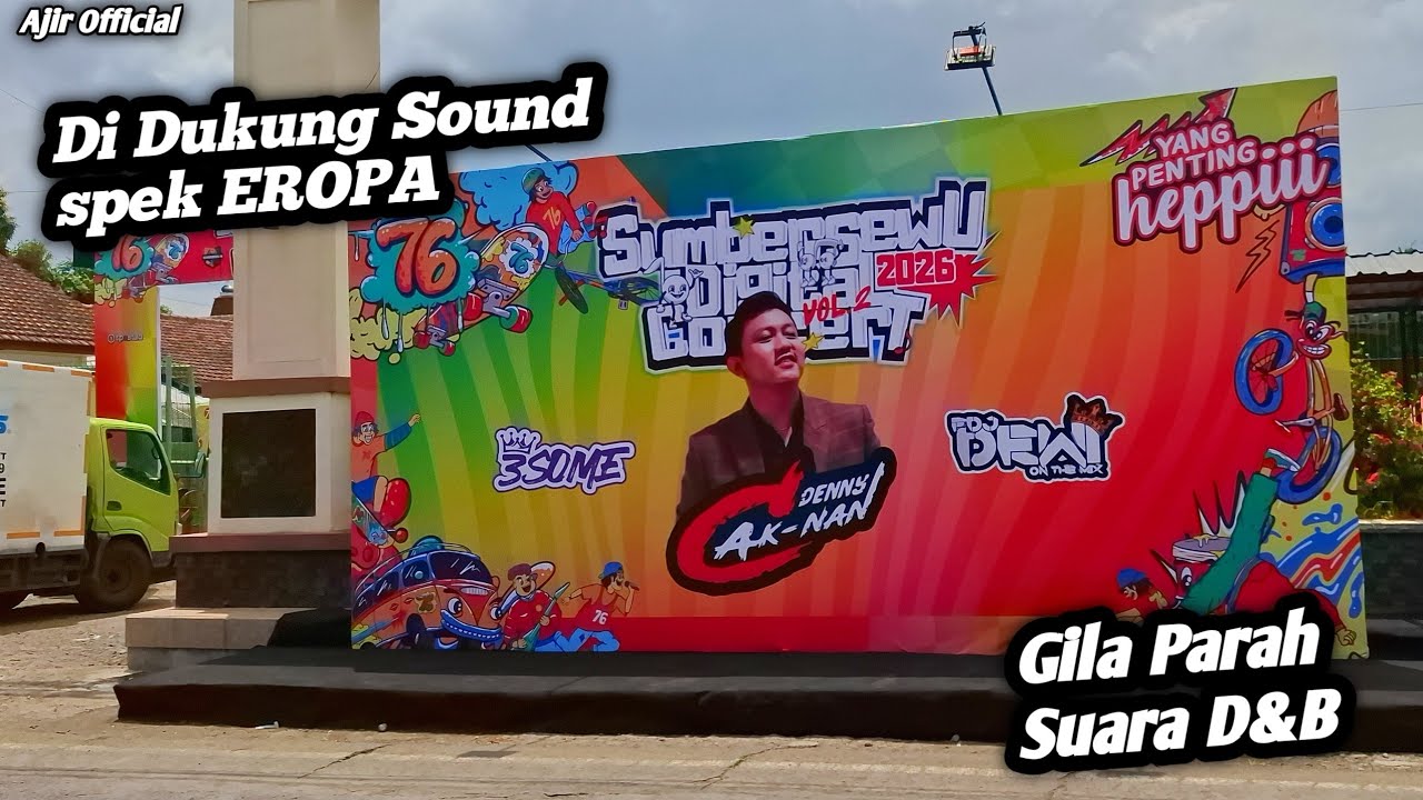 ANYES SUARA D&B ORIGINAL, CEK spek Konser Sultan Production ft DENNY CAKNAN di SBSW