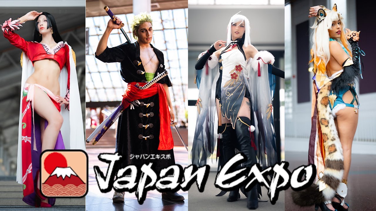 Cosplay showcase @ Japan expo paris Best Cosplay highlights 2025 in 4K  (Cosplay music video)
