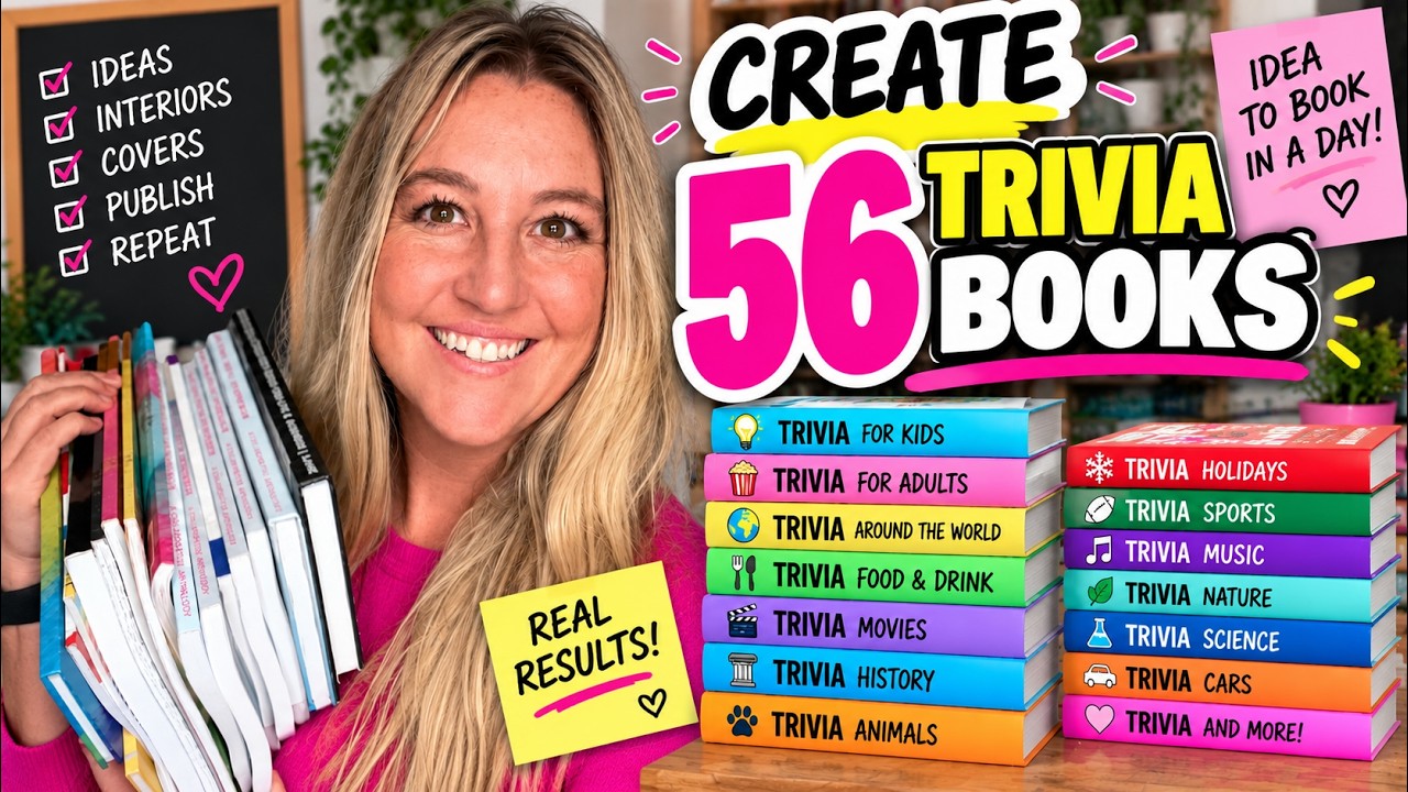 How Much Money I Made Publishing 56 Trivia Books on Amazon KDP