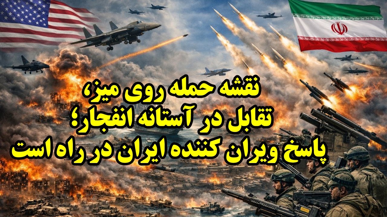شبیه سازی حمله آمریکا و پاسخ فراگیر ایران در گفتگو با مسلم ناصری