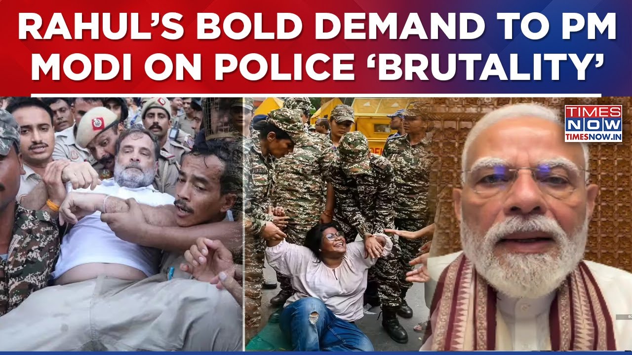 Rahul Gandhi Makes This Bold Demand To PM Modi, Flags 'Brutality' Against Students During Protest