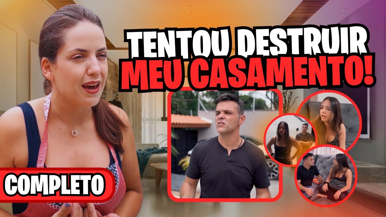 Completo: Minha enteada estava fazendo de tudo para destru!r meu casamento!