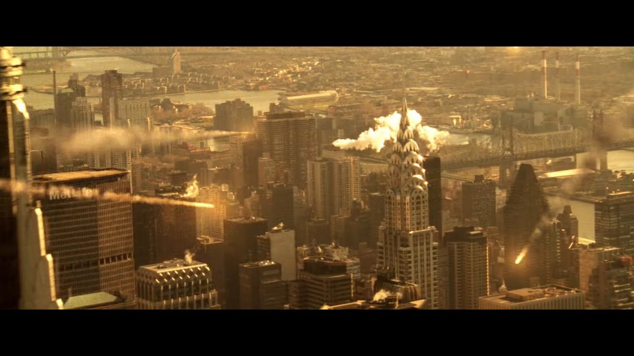 Armageddon (1998) Meteors hit New York