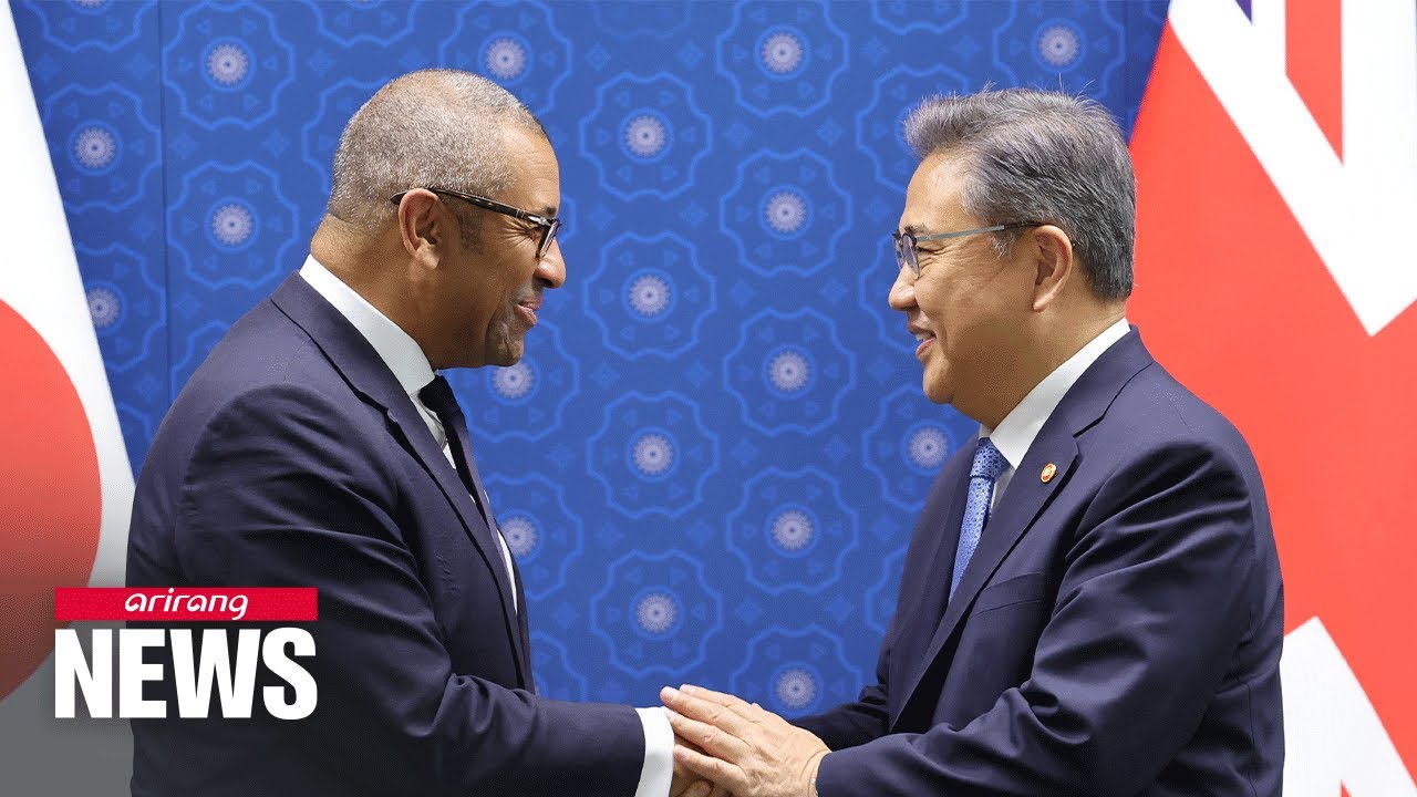 S. Korean, British Foreign Ministers hold talks in Seoul for stronger bilateral cooperation