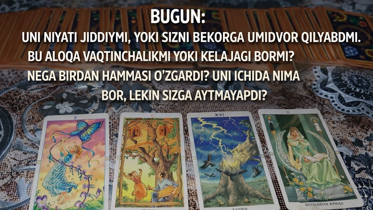 Bu munosabat Bor bo'ladimi yo'qmi #tarot #tarotreading #tarotcardreading #sevgi #fol #tarotcards