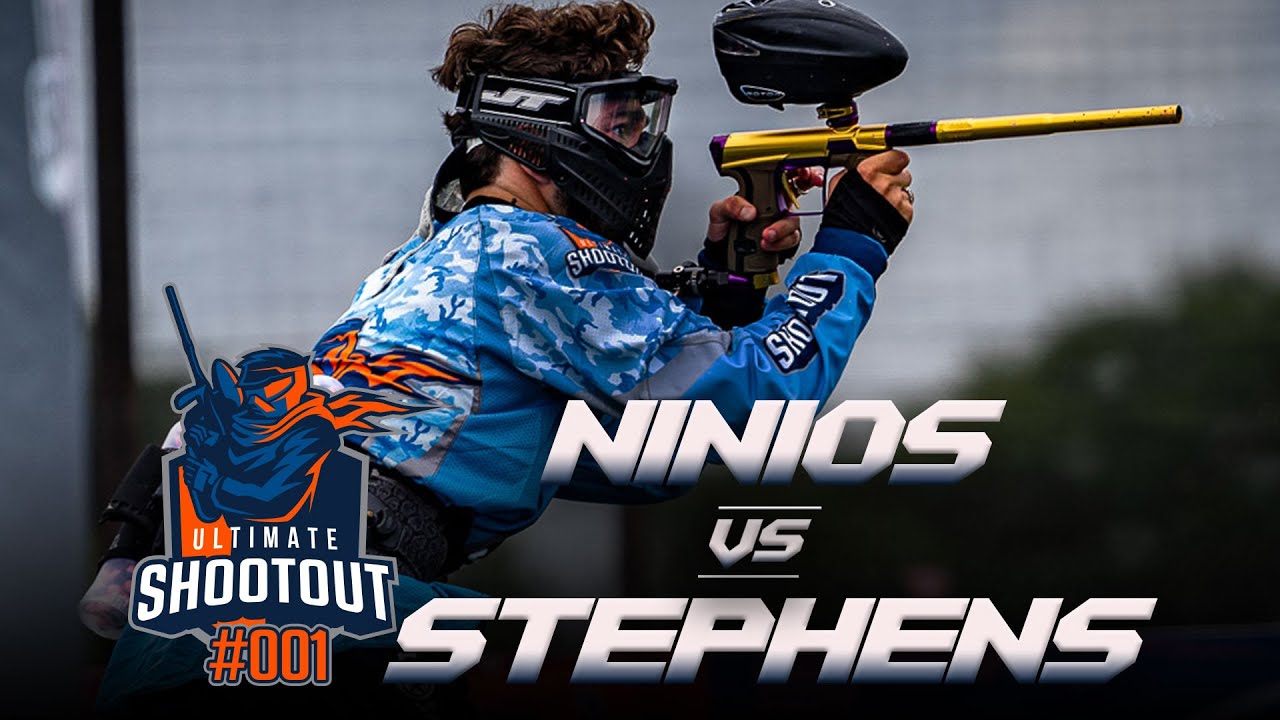 PRO Paintball 1v1 | Ultimate Shooutout 1 | Demetrius Ninios vs. Jesse Stephens - Match 5