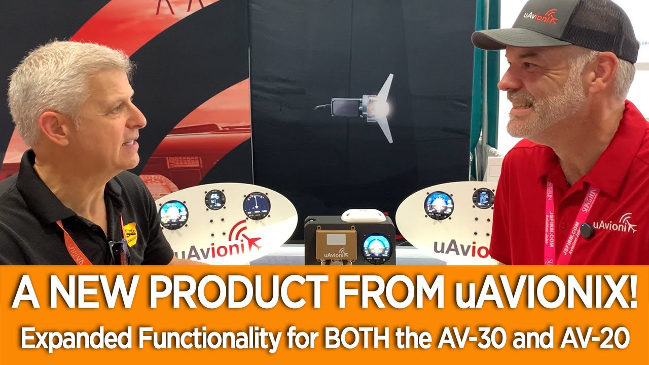 A NEW PRODUCT FROM uAVIONIX! Expanded Functionality for BOTH the AV-30 and AV-20