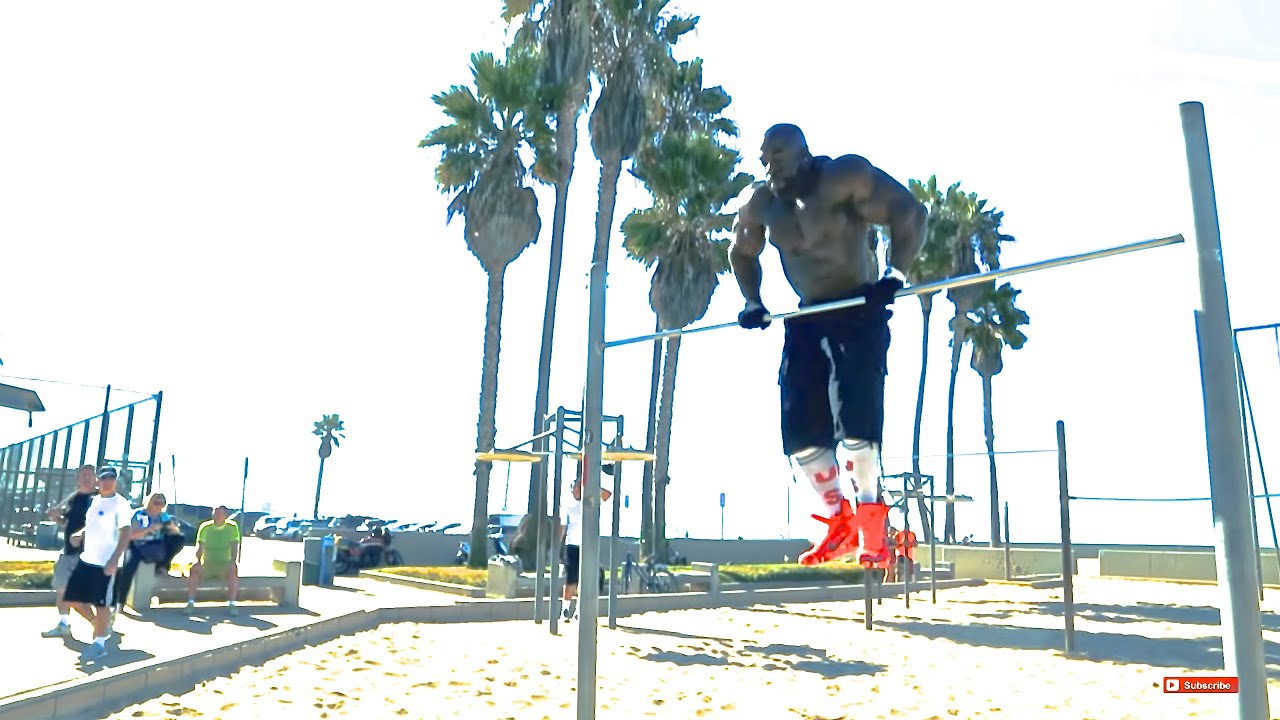 WORLD RECORD 17.5 MUSCLE-UPS - 240+ Pounds