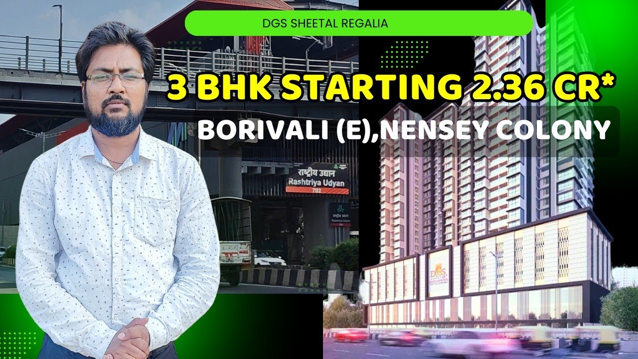 nearing possession 3 BHK flat in borivali East