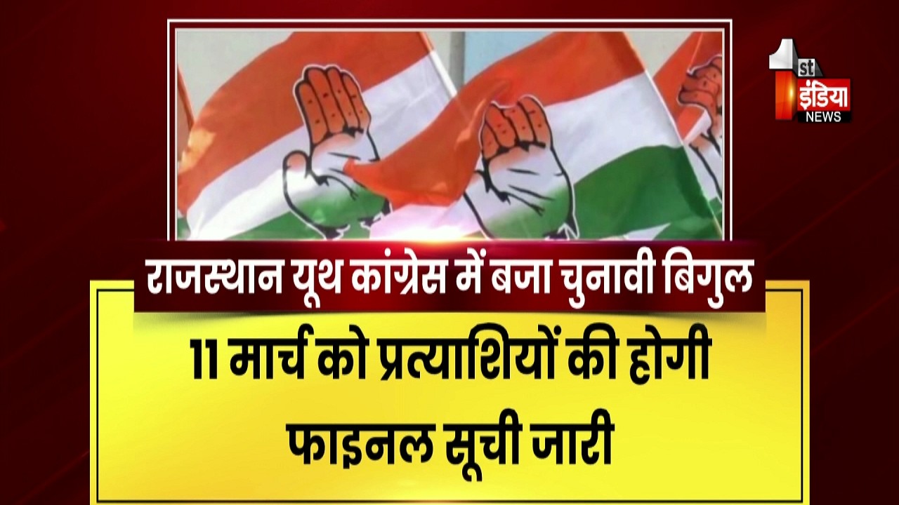 यूथ कांग्रेस संगठन चुनाव घोषित,किए कई बदलाव | Rajasthan Youth Congress | Exclusive