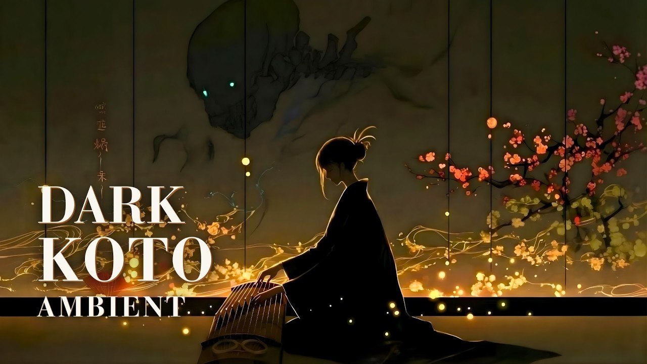 Тёмная Японская Музыка | The Skeleton Spirit's Shadow — Древний Koto Ambient | がしゃどくろの影
