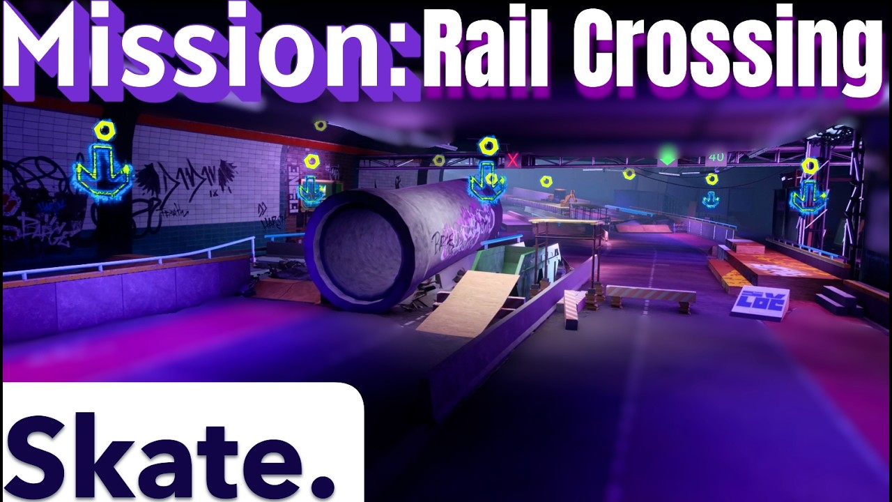 Skate. - Rail Crossing (Mission)