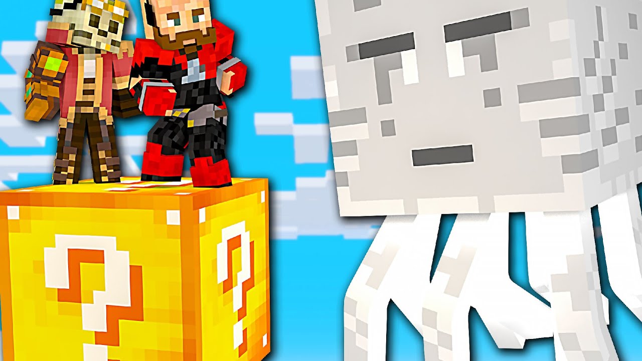 MINECRAFT, ALE MAMY 1 LUCKY BLOCK (APOKALIPSA POTWORÓW) z  @Admiros