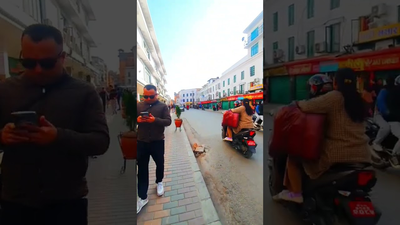 KTM New Road Beautification Latest Update || New Road #vairalvideo  manoj Sharma oli YouTube channel