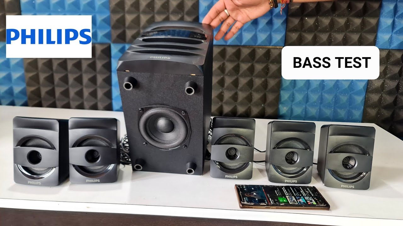 Philips SPA5128B 5.1 HOME THEATER ⚡️ DETAIL SOUND BASS TEST⚡️BEST 5.1 HOME THEATER UNDER 5K