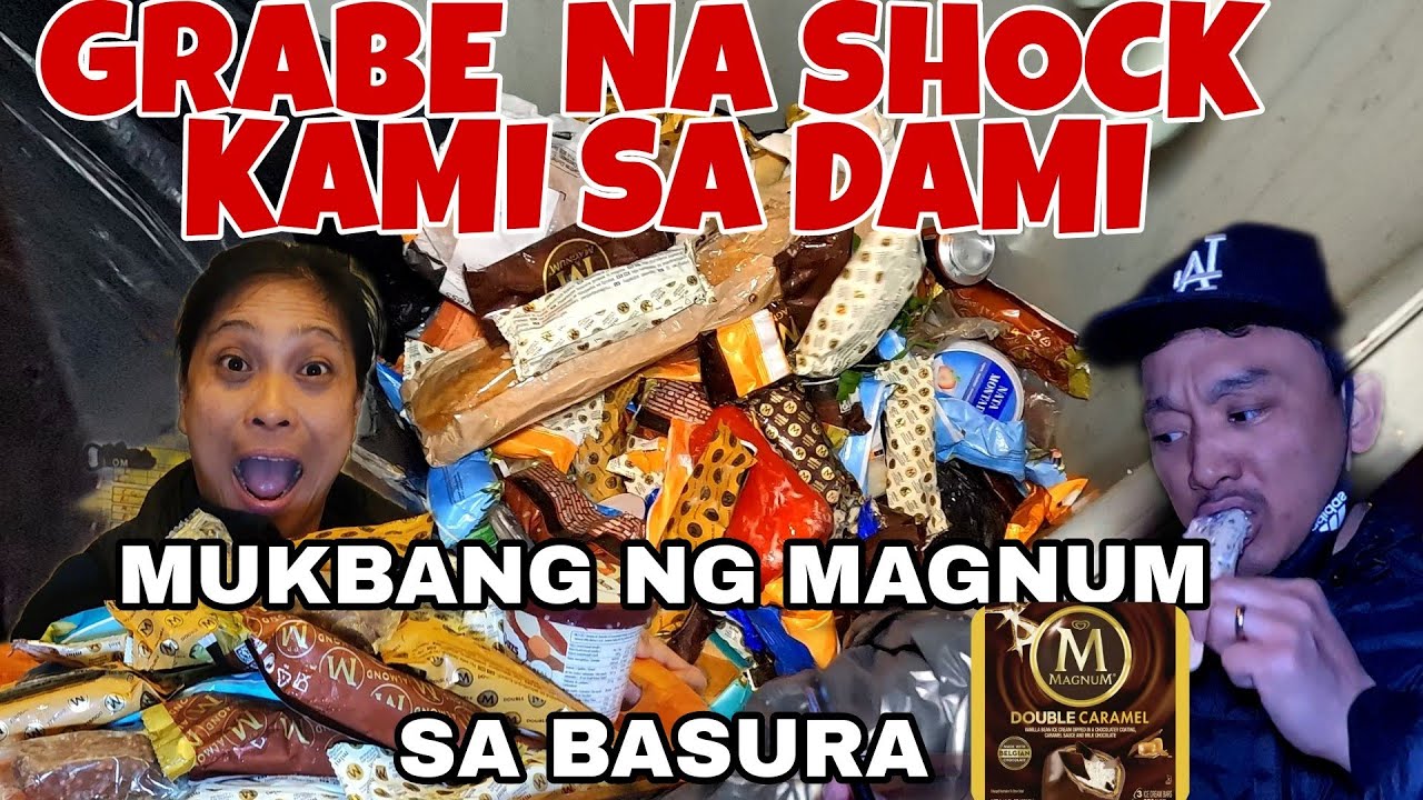 dumpster diving - DAAN-DAANG MAGNUM-ICECREAM FIRST TIME MAKAJACKPOT NG GANITO KADAMI‼️😱