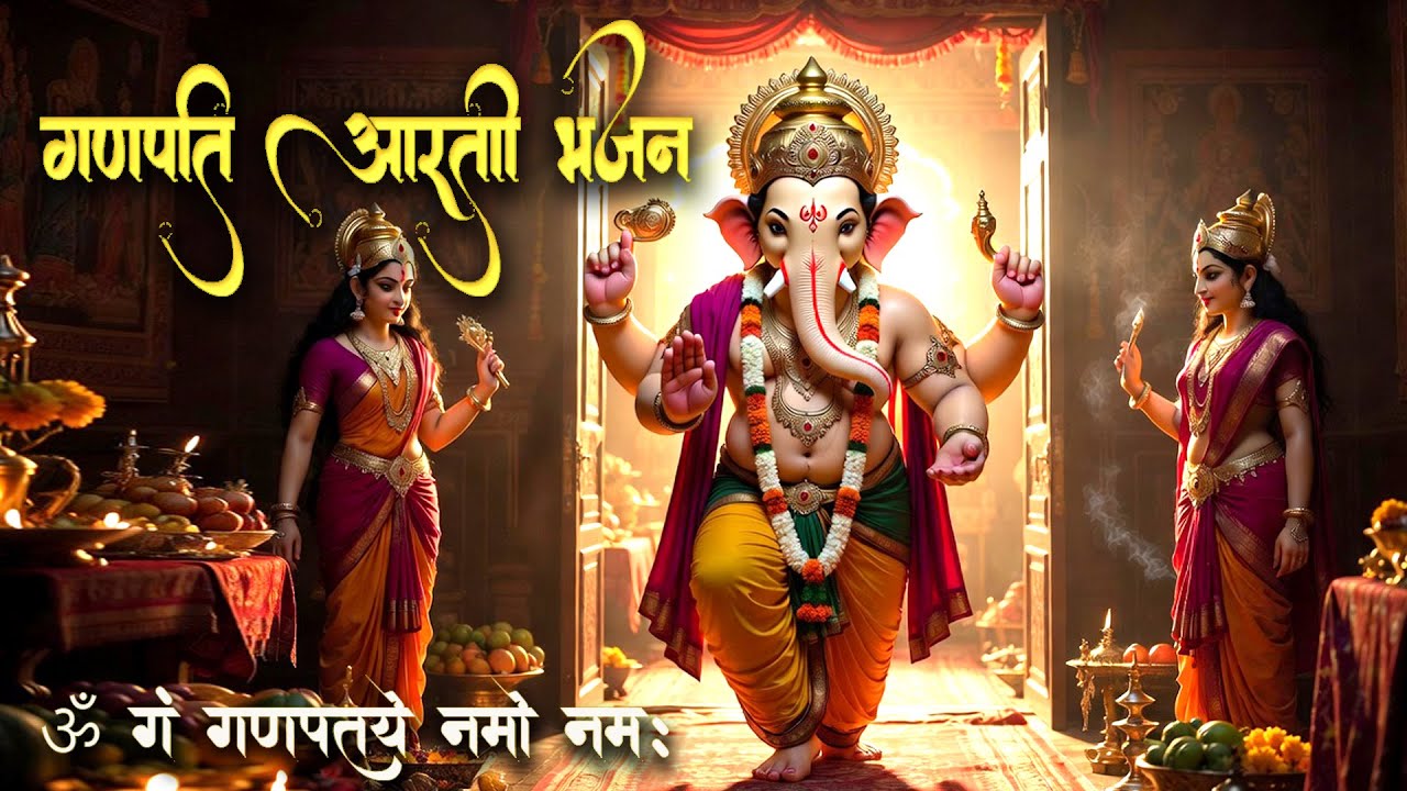 ॐ गं गणपतये नमो नमः Ganesh Ji Ki Aarti | Aarti of Ganpati / ganpati puja aarti