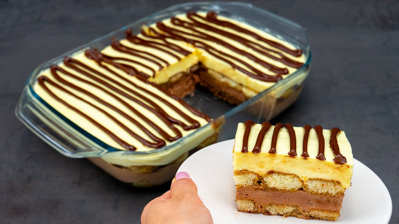Вкуснее любого Тирамису! Торт без выпечки, со вкусом кофе