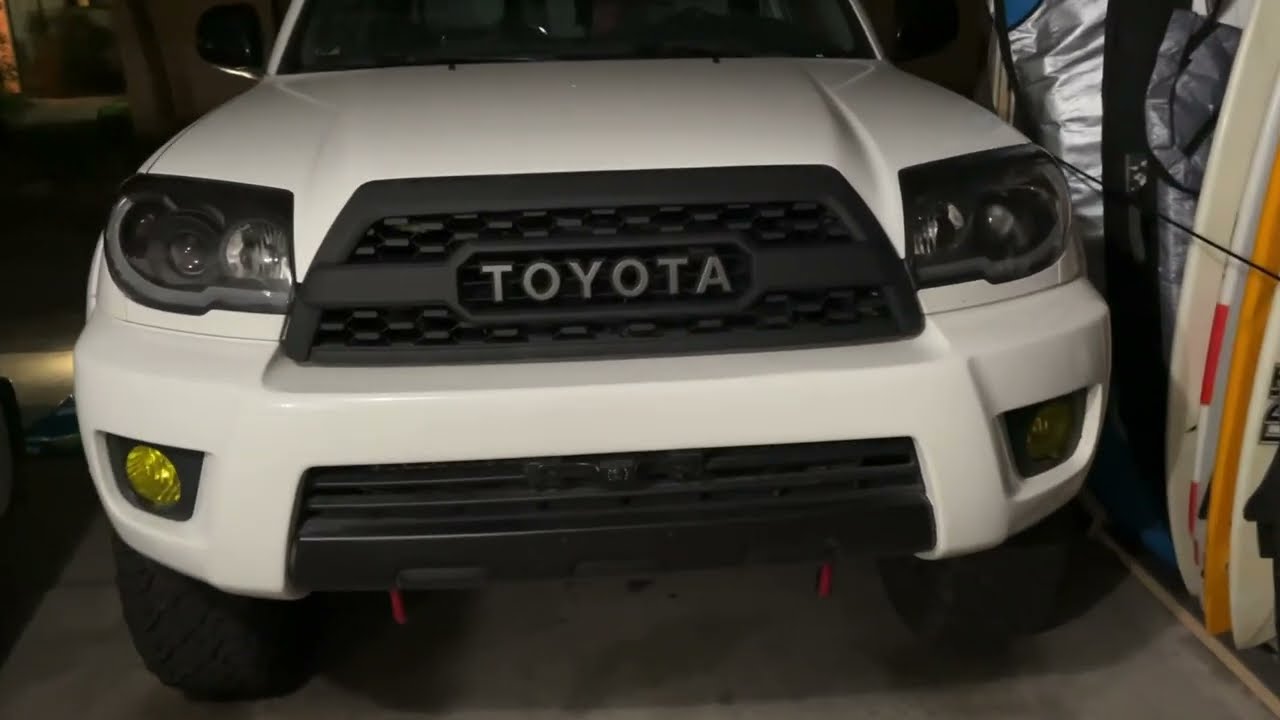 4th gen 4runner trd pro grille install