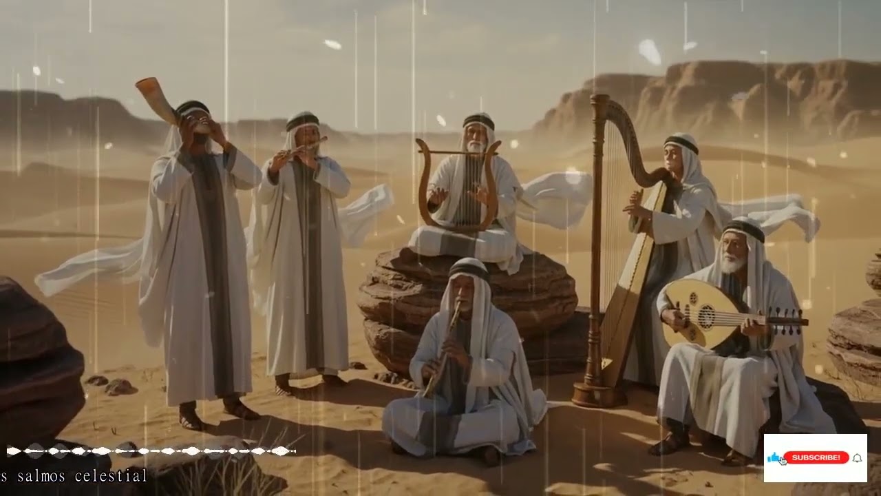 En El Templo De David Se Oyen Shofar Canciones E Instrumentos En Reverente Adoración A Adonai Eterno
