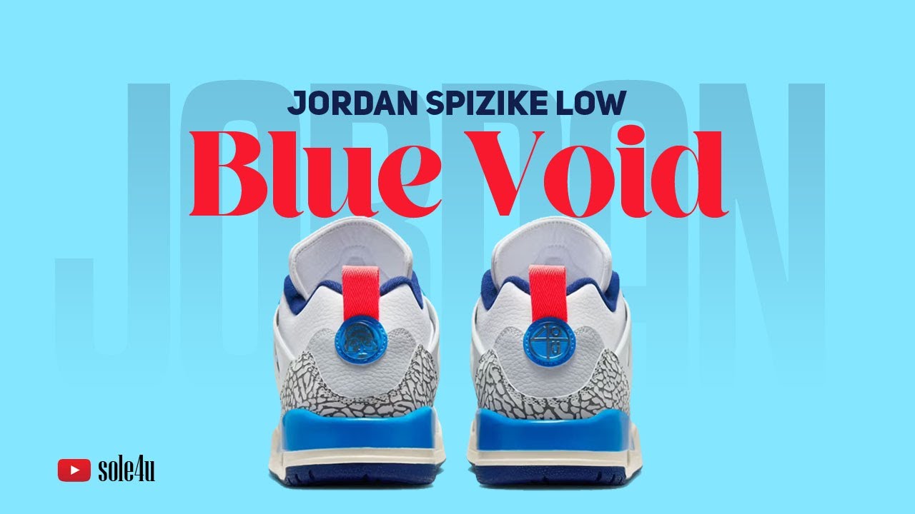 Jordan Spizike Low “BLUE VOID” | Details + Release Info | 2025