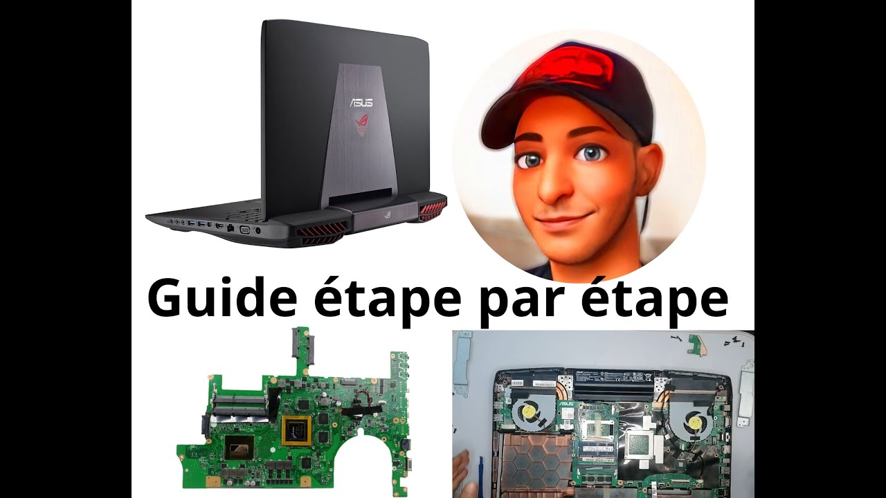 Démontage complet de l'ASUS ROG G751JL - Guide étape par étape