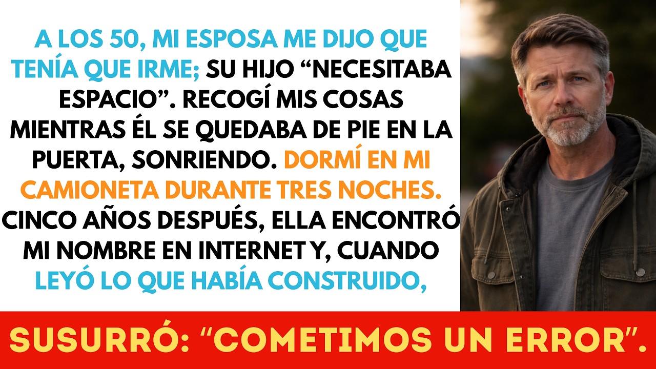 A los 50 me echó de casa por su hijo de 22 — 5 años después descubrió su error...